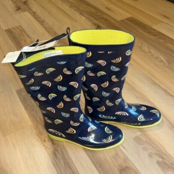 Rainbow Rain Boots - Picture 2 of 4